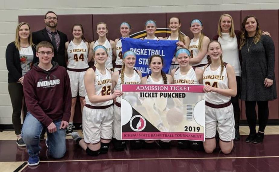 Clarksville girls basketball photo